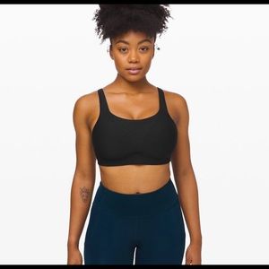 Lululemon Black Run Times Sports Bra 38DD